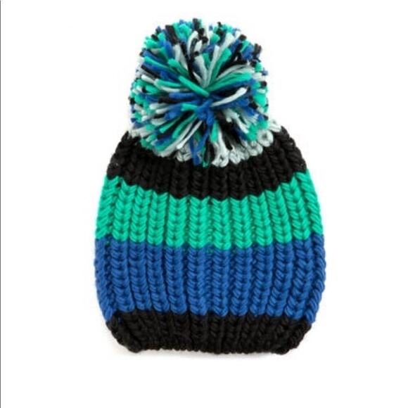 True Craft Multicolored Pom Hat XIIX - Picture 1 of 4